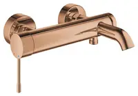 Baterie cada Grohe Essence 25250DA1, 1/2 inch, aparenta, lucios, Cupru