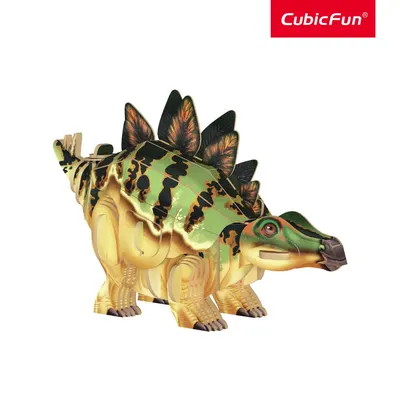 Puzzle 3D - National Geographic - Dinozaur Stegozaur, 51 piese