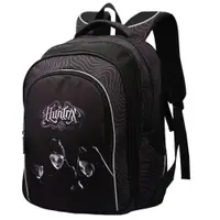 Ghiozdan cu 4 compartimente, St Majewski, K-Pop Demon Hunters, 43 cm, Negru