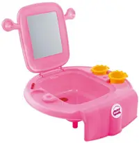Mini chiuvetă cu toaletă OK Baby - Space, roz