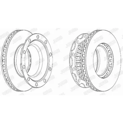 Disc frana JURID 569141J