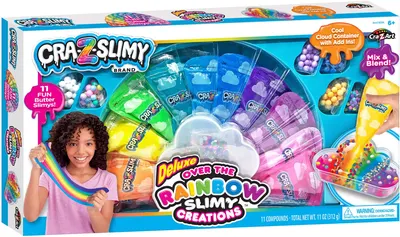 Cra-Z-Art Kit creativ - Slime multicolor, Deluxe Over The Rainbow