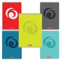 Caiet A5 80 file 70g/mp, patratele, diverse motive Rainbow