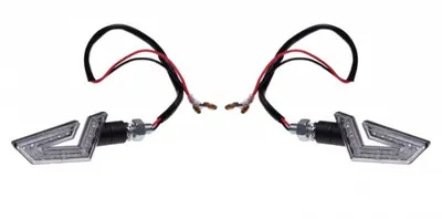 Set 2 semnalizari moto atv scuter LED 12v1w, omologare E8