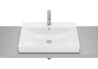 Lavoar Roca Ona A32768N000, montare in blat, 60 x 45 cm, FineCeramic, Alb