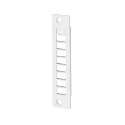 Empty Patch Panel - Suitable For 9 Sc/apc Adapters - Grey (ral 7035)