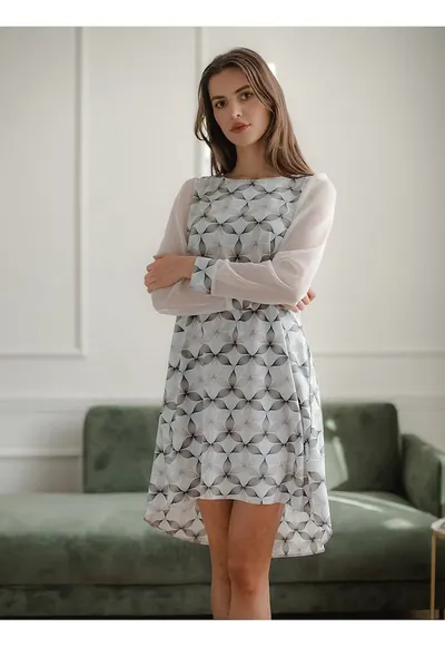 Rochie de cocktail 5902194381543 - Poliester/Elastan - Multicolor