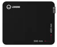 Mouse pad pentru jocuri Lorgar - Legacer 755, XL, moale, negru/violet