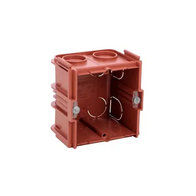 Doza incastrata Batibox - patrat 1 module depth 50 mm - zidarie
