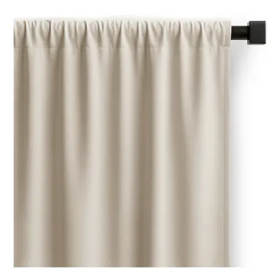 Draperie crem dimout (semi-opacă) 140x270 cm Carli – Restilo