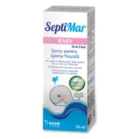 Spray nazal cu apa de mare izotona, 30 ml, Septimar