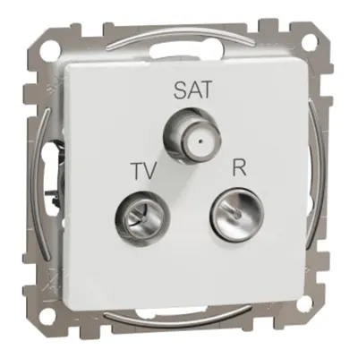 Sedna Design, Priza TV-R-SAT intermediara 7dB, alb