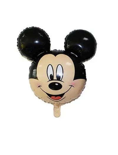 Balon Engros, din folie, Figurina Cap Mickey 25 x 25 cm