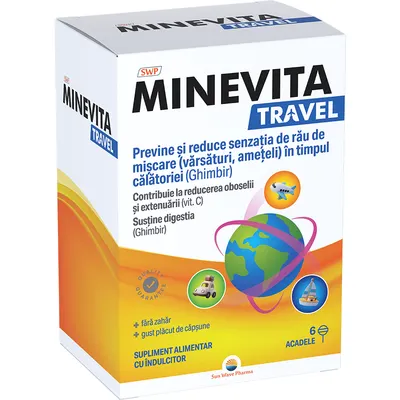 Acadele pentru Copii Minevita Travel 6buc
