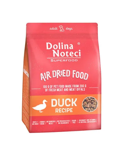 DOLINA NOTECI Superfood hrană câini, cu rață 1 kg