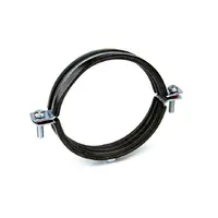 CELO Ventilation Colier metalic pentru teava cu garnitura EPDM M8 VIEL Ø125 mm steel zincat