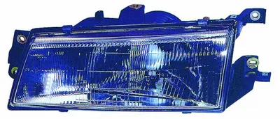 Far fata Stanga (H4, manual, fara motoras, culoare insert: cromat) potrivit HYUNDAI PONY, PONY EXCEL