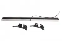 Lumini clarificare stanga dreapta, forma: dreptunghiular, alb, LED, inaltime 28mm; latime 535mm; adancime 33,5mm, in relief, lungime cablu 500mm, cu cuier, 12 24V (cu reflector, IP6K9K)