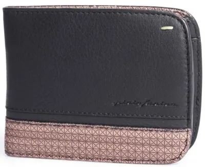 Portofel cu buzunar penreu monede Pininfarina Folio, piele naturala, nuc