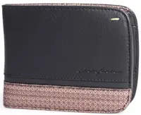Portofel cu buzunar penreu monede Pininfarina Folio, piele naturala, nuc