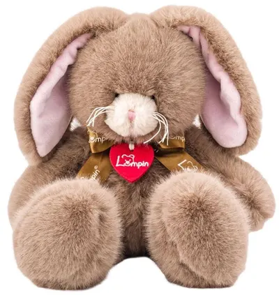 Jucărie de pluș Lumpin - Bunny iepurașul, 36 cm, cappuccino