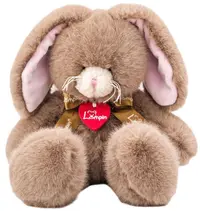 Jucărie de pluș Lumpin - Bunny iepurașul, 36 cm, cappuccino