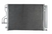 Condensator climatizare (cu uscator) potrivit HYUNDAI IX35; KIA SPORTAGE III 1.7D 2.0D 08.09-12.15
