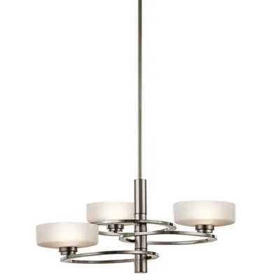 Corp de iluminat suspendat, lustra Aleeka 3 Light Chandelier