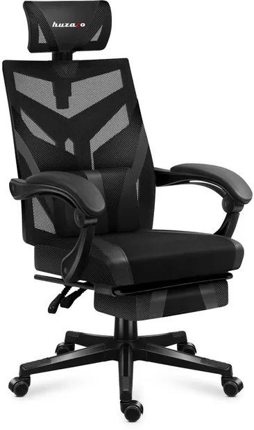 Scaun gaming Huzaro - Combat 5.0, negru