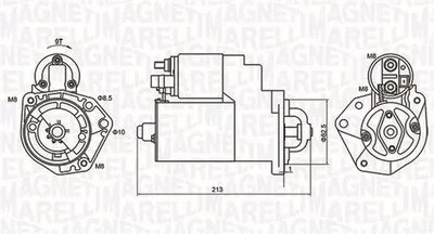 Electromotor (12v, 1,1kw) Potrivit Seat Arosa, Cordoba, Cordoba Vario, Ibiza Ii, Inca; Vw Caddy Ii, Caddy Ii Minivan, Golf Iii, Lupo I, Polo, Polo Iii, Polo Iii Classic 1.0-1.9d 10.91-12.07