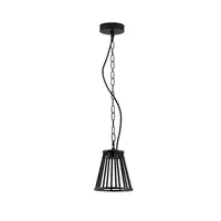 Lampa suspendata CARINA Negru Aiuminium LED 6 Wat 279.09 Lm 3000K 220-240V IP65