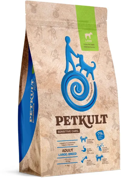 Hrana Uscata Caini, Petkult Dog Sensitive Care Adult Large Breed, 12 kg
