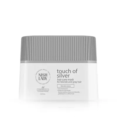 Masca pentru parul blond/grizonat - NISH LADY - TOUCH OF SILVER - 275 ml