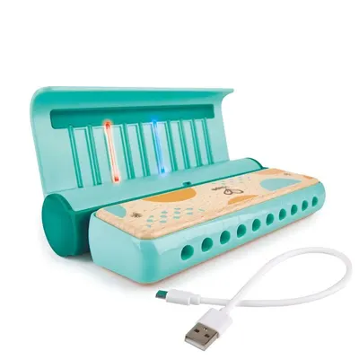 Muzicuta interactiva din lemn Hape Harmonica