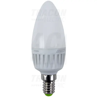 Sursa LED, forma de lumanare,cu reglarea fluxului luminos LGYD6NW 230 V, 50 Hz, 6 W, 4000 K, E14, 450 lm, 250°
