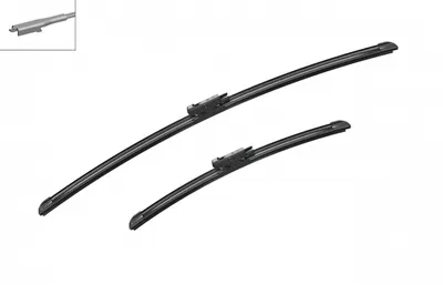 Lamela stergator fata (2 buc) Aerotwin 650 400mm potrivit OPEL CORSA D, CORSA D HATCHBACK, CORSA E, CORSA E HATCHBACK 07.06