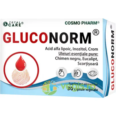 Gluconorm 30cps vegetale