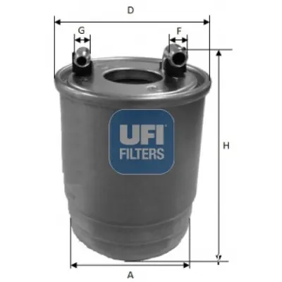 Filtru combustibil UFI 24.112.00
