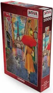 Puzzle Nova puzzle din 1000 de piese - O plimbare pe străzile Parisului