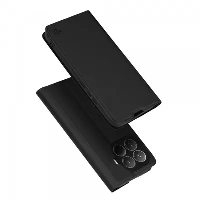 Husa pentru Xiaomi 15T Pro, Techsuit, Magskin Book, Neagra