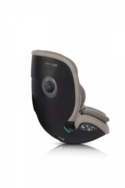 Scaun auto pentru copii EasyGo Buz Pro Body Taupe 40-150 cm i-Size, parte a setului 2 in 1 cu scaunul auto Buz Pro