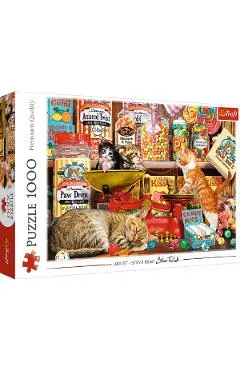 Puzzle 1000. Pisici si dulciuri