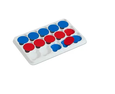 Set de 20 de jetoane magnetice colorate pentru activități matematice