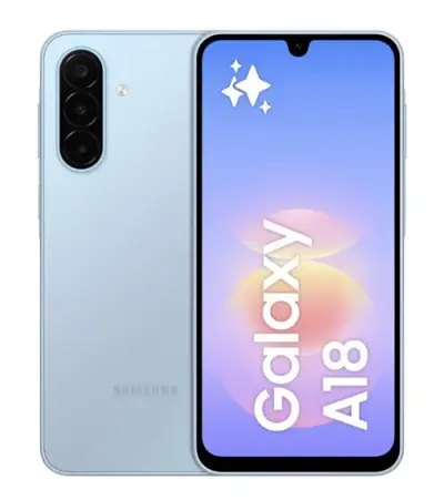 Telefon Mobil Samsung Galaxy A18 4G, Procesor Exynos 1610 Octa core, Super AMOLED 6.7inch, 4GB RAM, 128GB Flash, Camera Tripla 50 + 5 + 2 MP, Wi-Fi, 4G, Dual SIM, Android (Albastru)