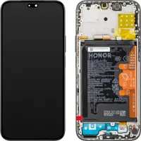 Display cu Touchscreen Honor 200 Lite / X8b, cu Rama si Acumulator, Negru (Midnight Black), Service Pack 0235ALPR