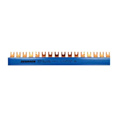 Baretă cu contacte furcă, 16 mm², N, 1 pol, 57UH (1m)