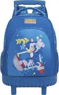 Ghiozdan cu roți Kstationery Sonic - Gotta Go Fast