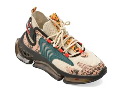 Pantofi sport GRYXX bej, 21016, din material textil