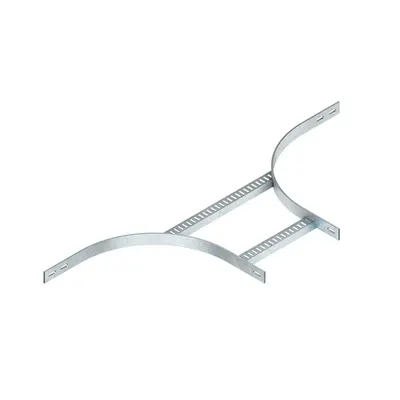Piesa de extensie in T cu profile laterale neperforate, dar cu perforatii de conectare KLMUAT 40.200 F