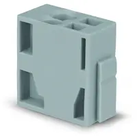 Matrix patchboard; insulated; 4,00 mm²; gray